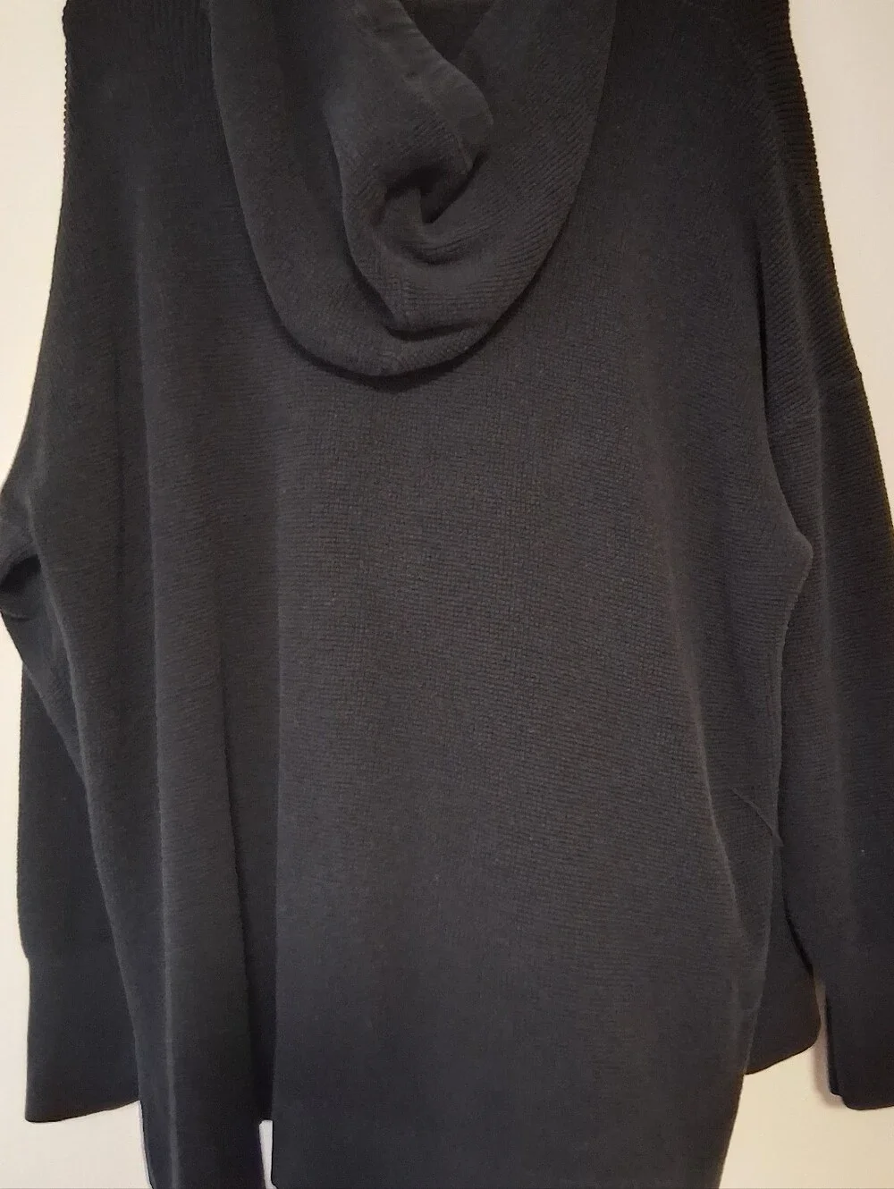 Michael Kors Women's Black Crewneck Hooded Sweater